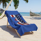 Peace Love America Beach Towel
