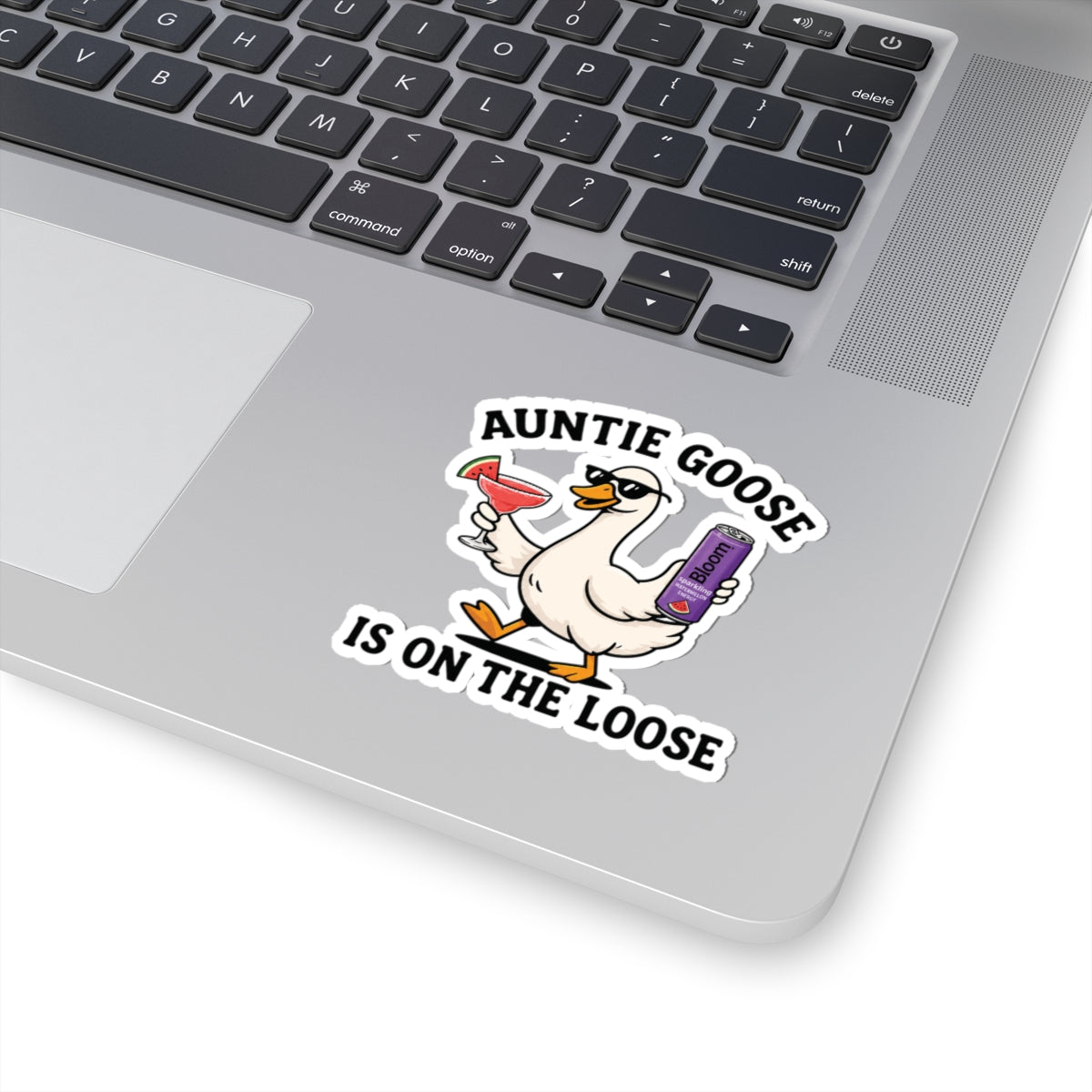 Auntie Goose Is On The Loose Sticker