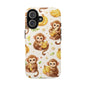Cute Monkey Banana Tough Phone Case