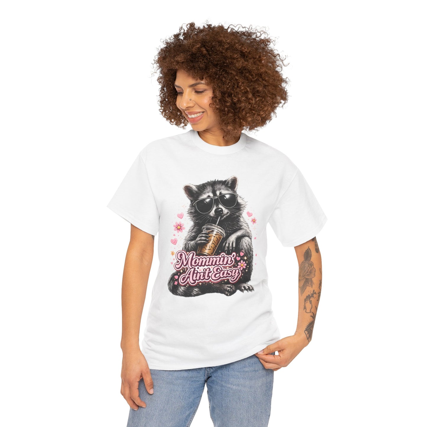 Raccoon Mommin' Ain't Easy T-Shirt