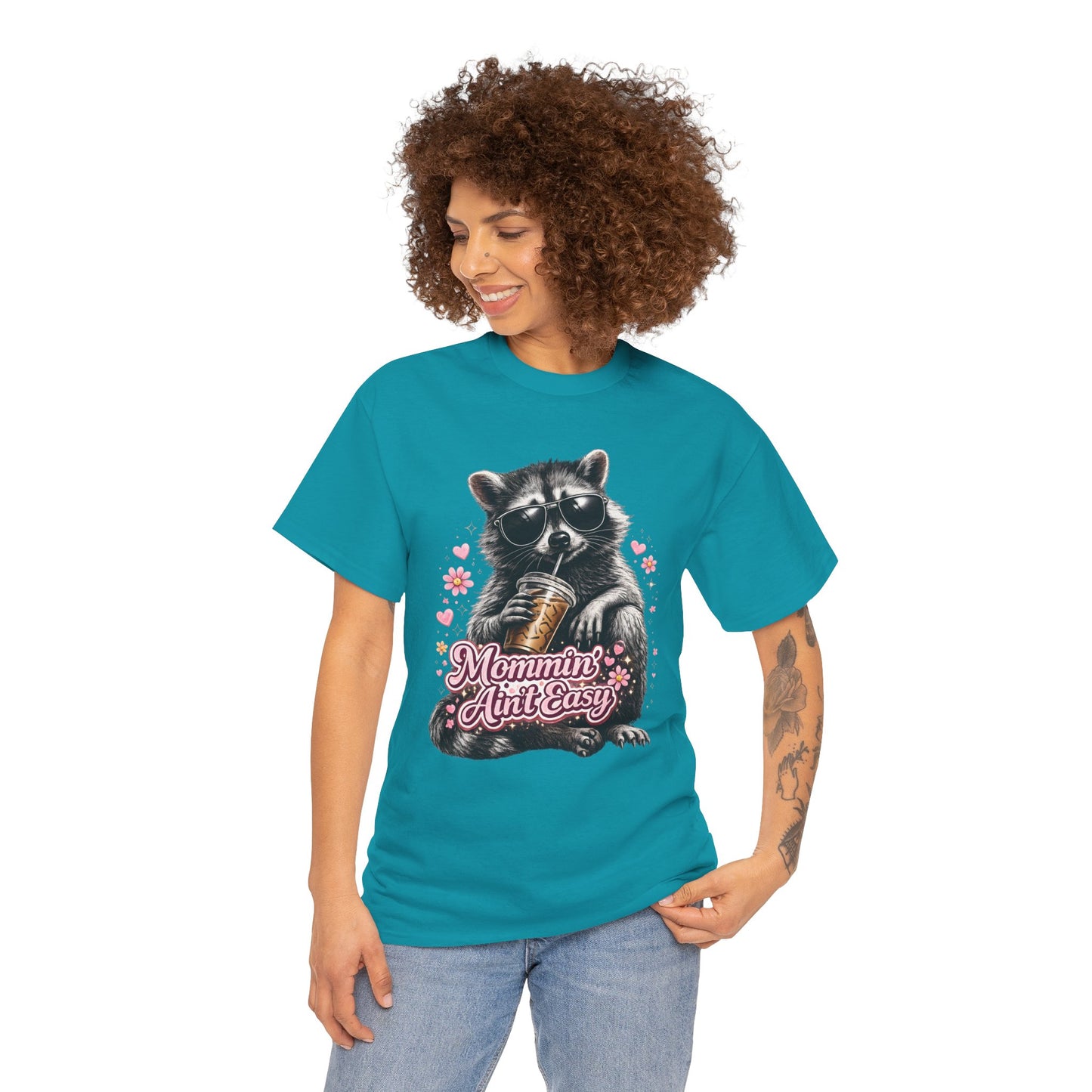 Raccoon Mommin' Ain't Easy T-Shirt