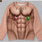 Funny Ugly Christmas Sweater  Festive Holiday Graphic Pullover