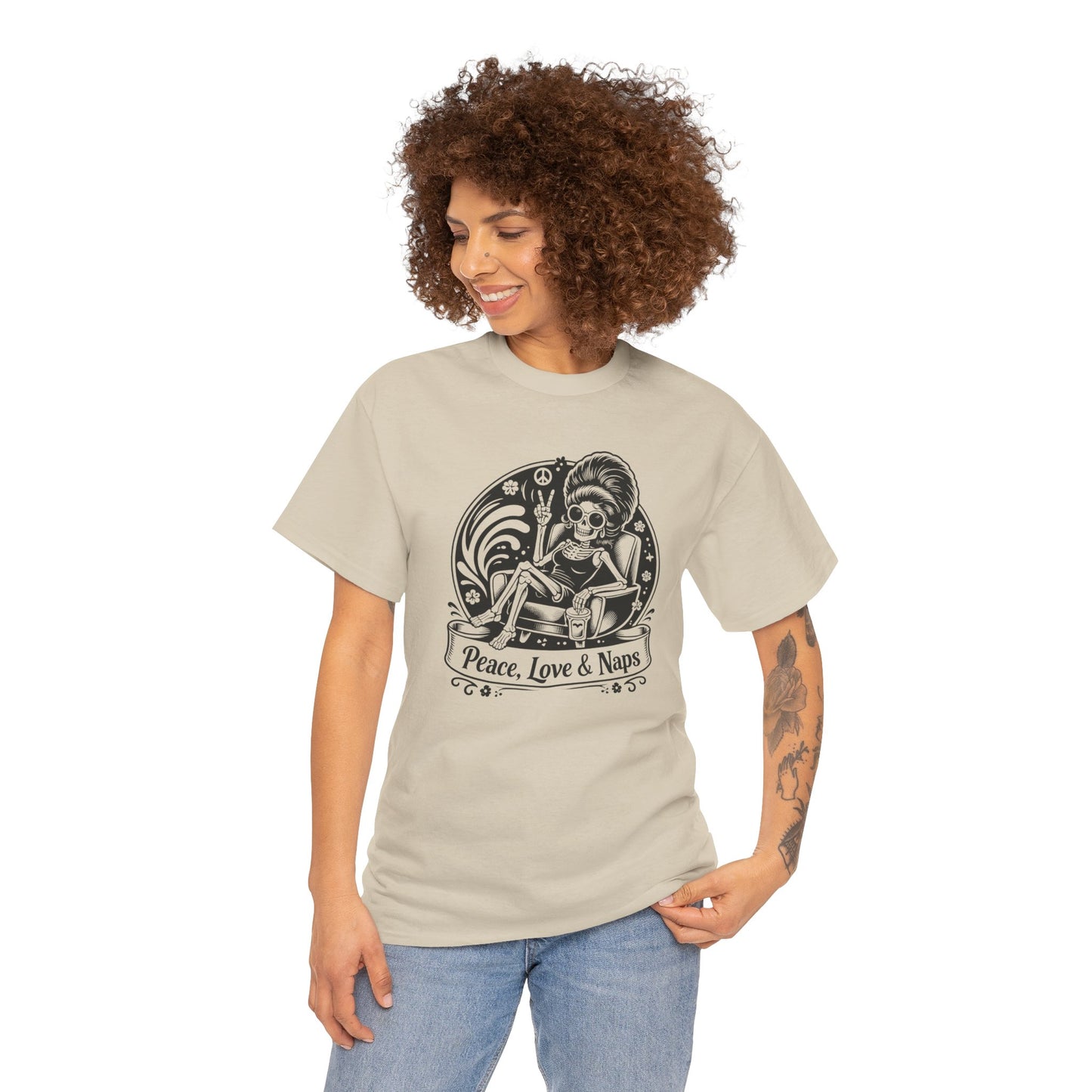 Peace, Love & Naps Tee