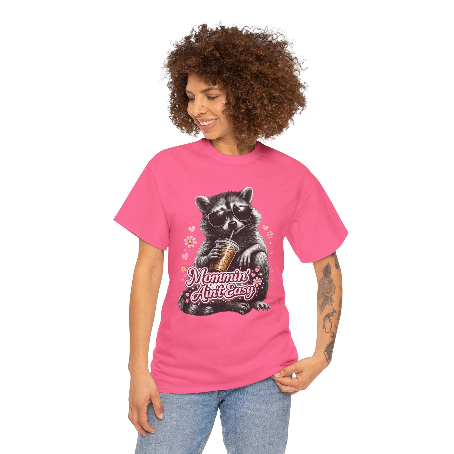 Raccoon Mommin' Ain't Easy T-Shirt