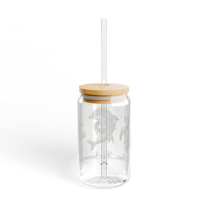 "Oh Sea, It’s Summer" Sipper Glass 16oz