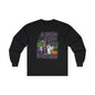 A Brew A Day Witch Away Graphic Long Sleeve Tee