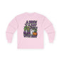 A Brew A Day Witch Away Graphic Long Sleeve Tee