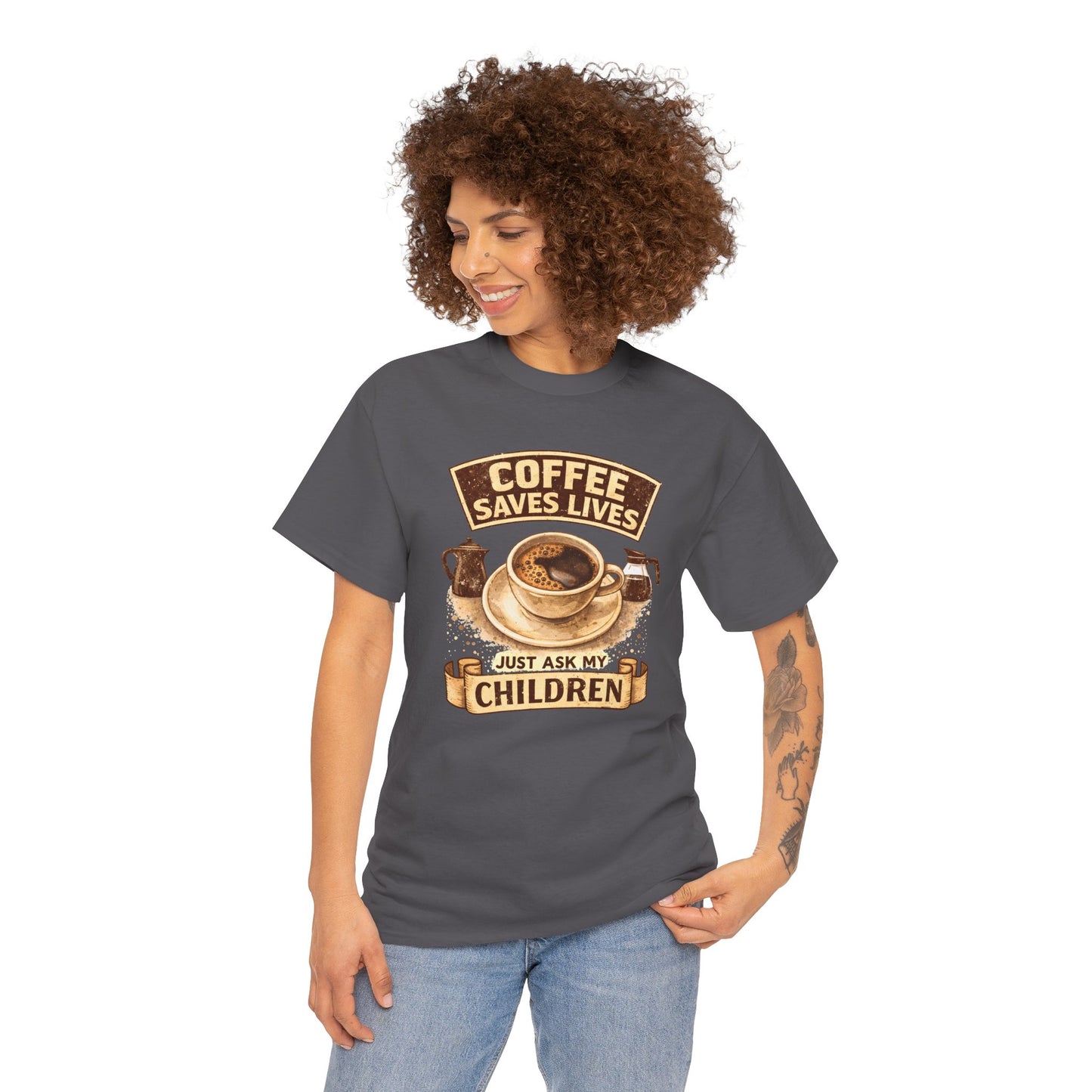 Coffee Saves Lives Tee