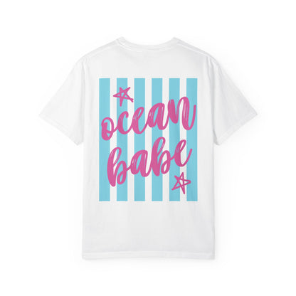 Ocean Babe Striped Beach Tee