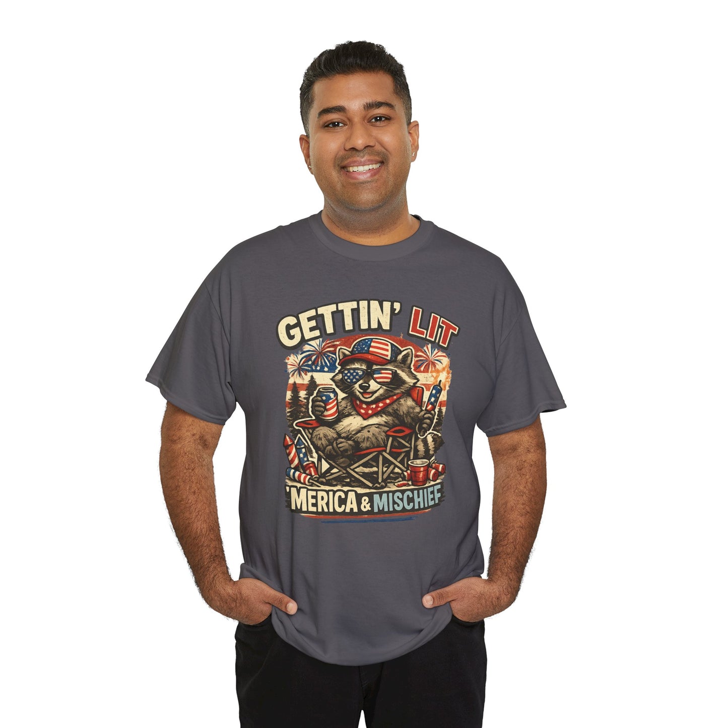 Gettin' Lit 'Merica & Mischief Tee