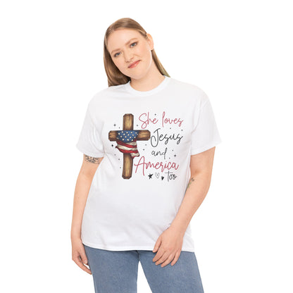 She Loves Jesus and America Too