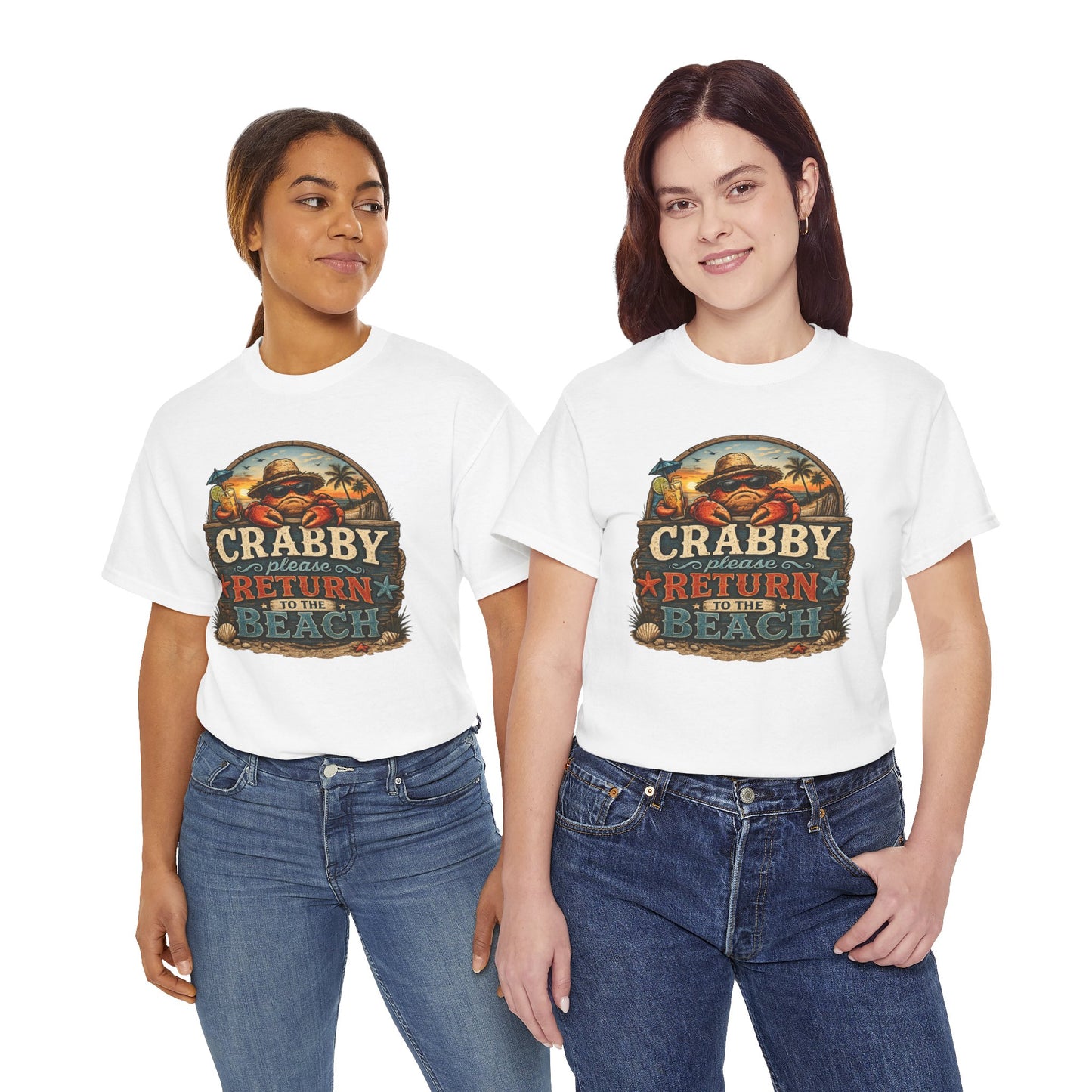 Crabby Please Return to the Beach T-Shirt