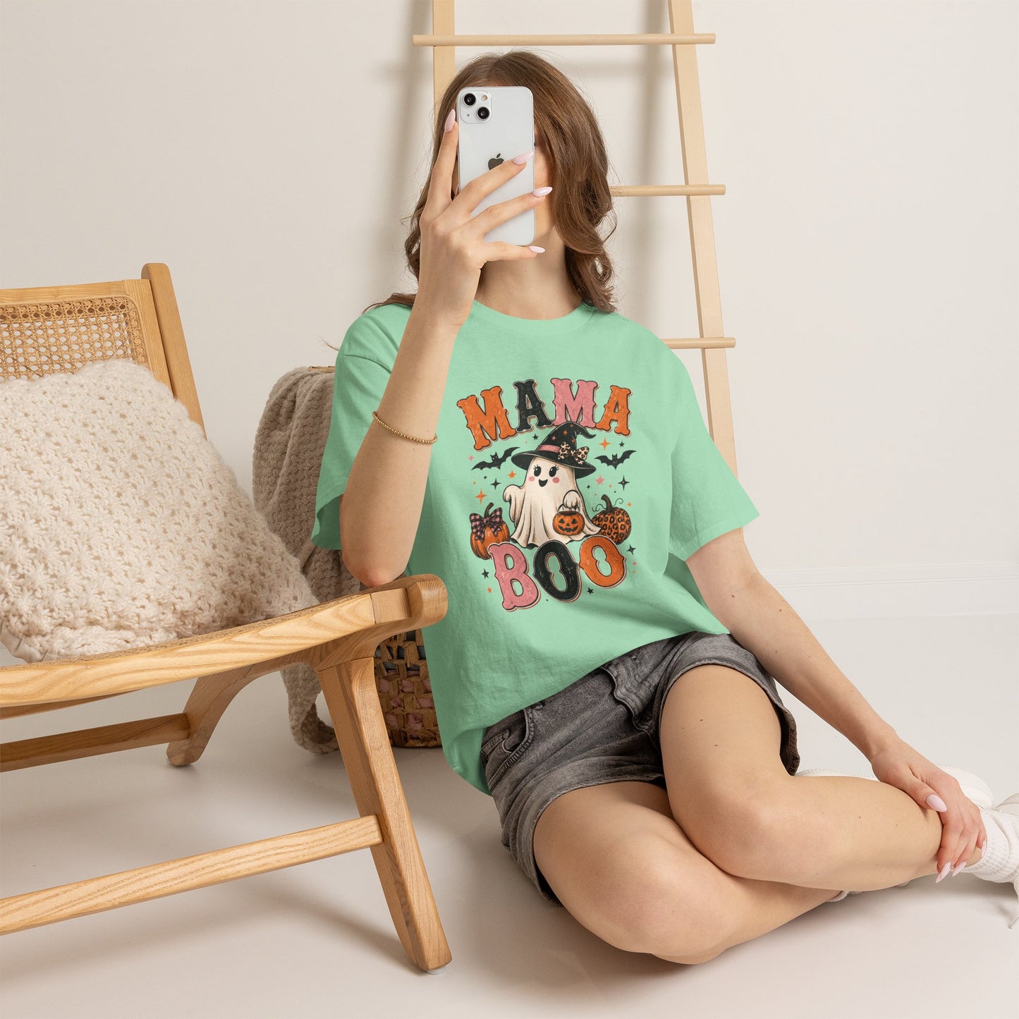 Mama Boo Halloween Tee