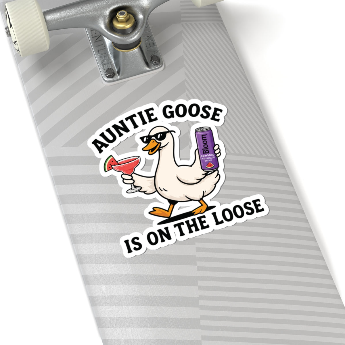 Auntie Goose Is On The Loose Sticker