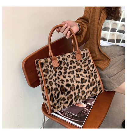Western Plush Handbag