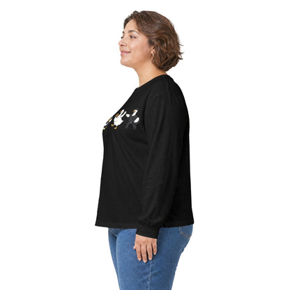 Baseball Players Lineup Long Sleeve Tee