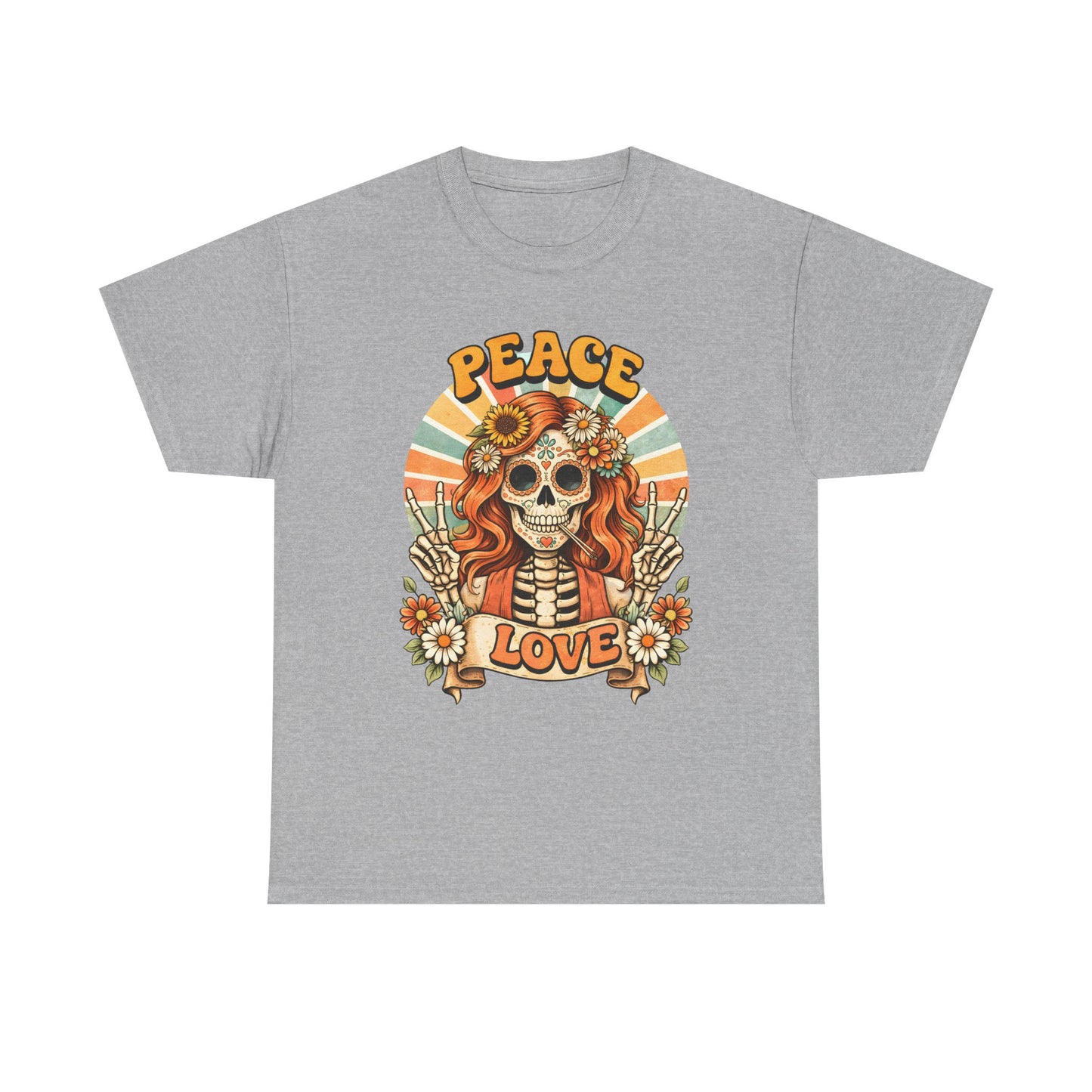 Peace & Love Skull Tee