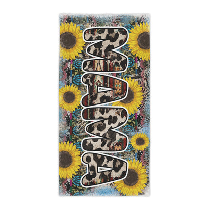 Good Moms Say Bad Words Large30x60 beach towel
