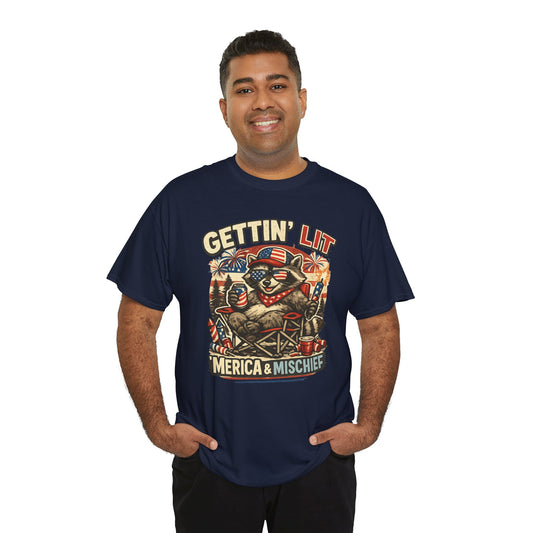 Gettin' Lit 'Merica & Mischief Tee