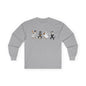 Baseball Players Lineup Long Sleeve Tee