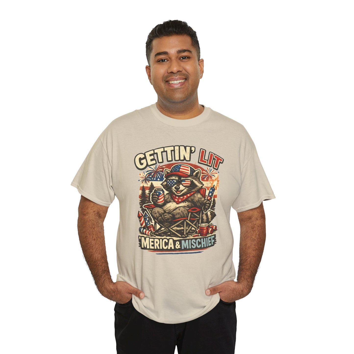 Gettin' Lit 'Merica & Mischief Tee