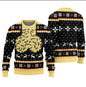 Funny Ugly Christmas Sweater  Festive Holiday Graphic Pullover