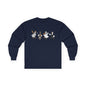 Baseball Players Lineup Long Sleeve Tee