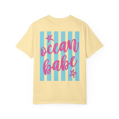 Ocean Babe Striped Beach Tee