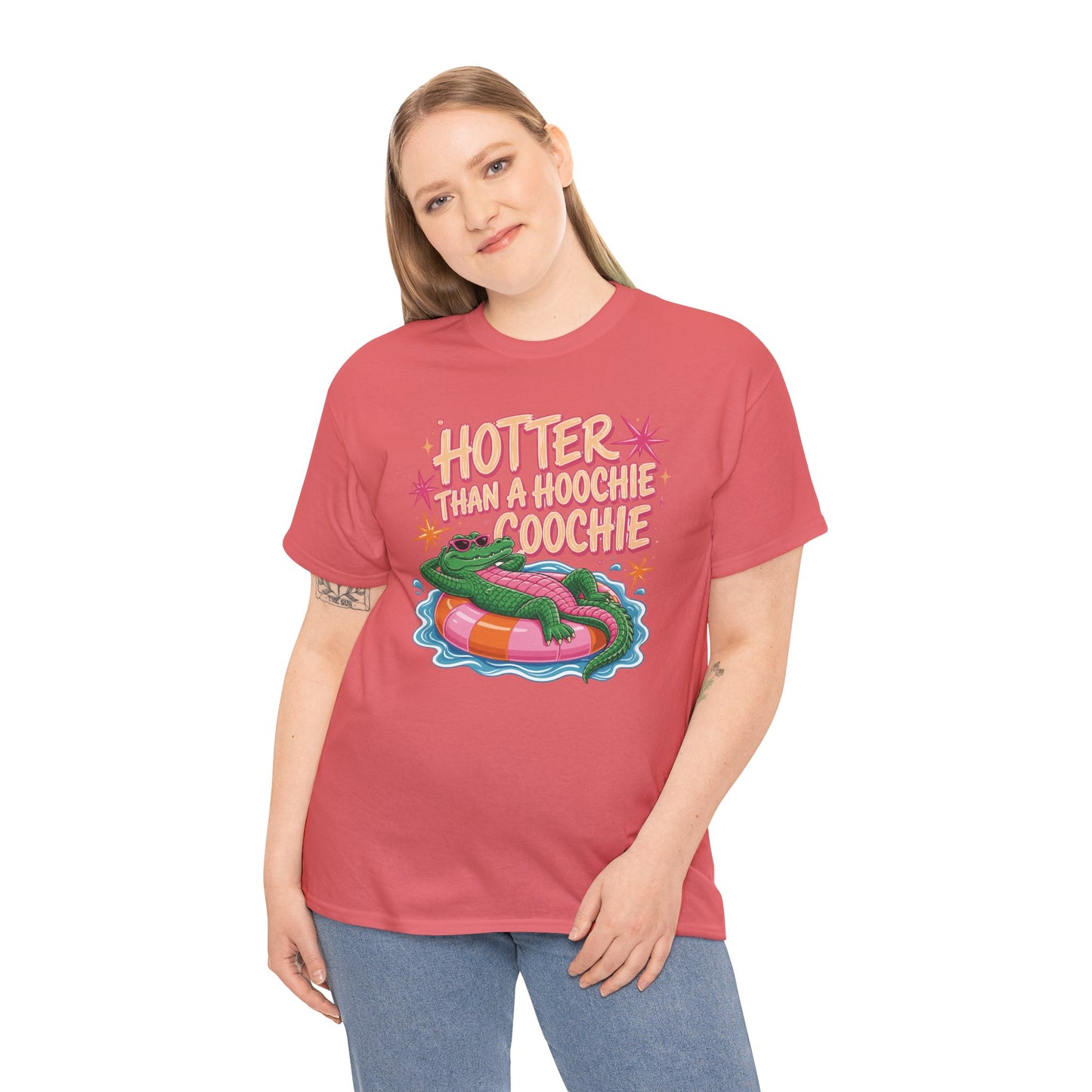 Hotter Than a Hoochie Coochie Alligator Tee