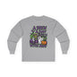 A Brew A Day Witch Away Graphic Long Sleeve Tee