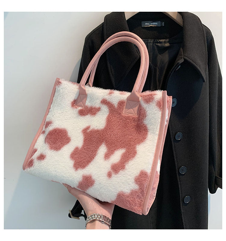 Western Plush Handbag