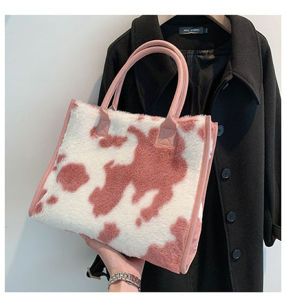 Western Plush Handbag