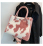 Western Plush Handbag