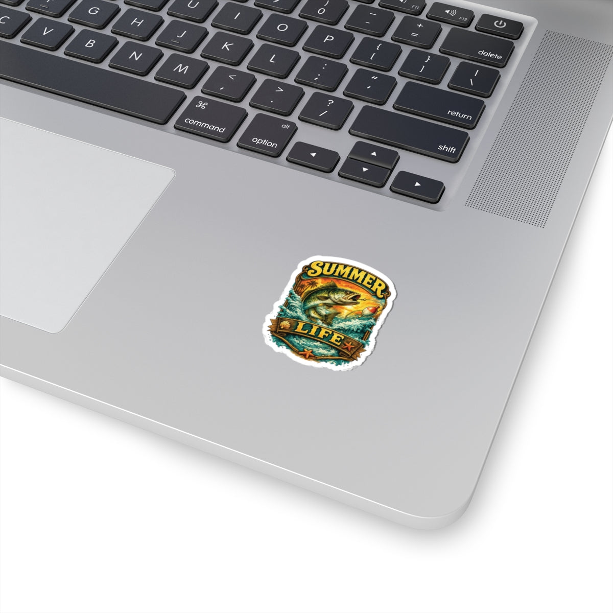 Summer Life Fishing Sticker