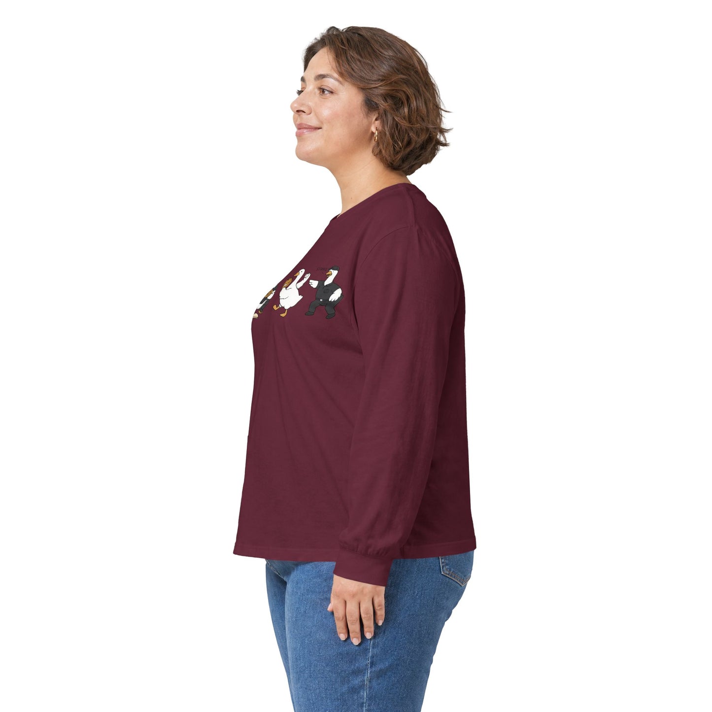 Baseball Players Lineup Long Sleeve Tee