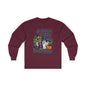 A Brew A Day Witch Away Graphic Long Sleeve Tee