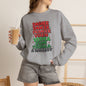 Dasher Dancer Prancer Vixen Holiday Christmas Crewneck Sweatshirt