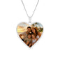 Heart Photo Pendant Necklace – Personalized Picture Locket Gift