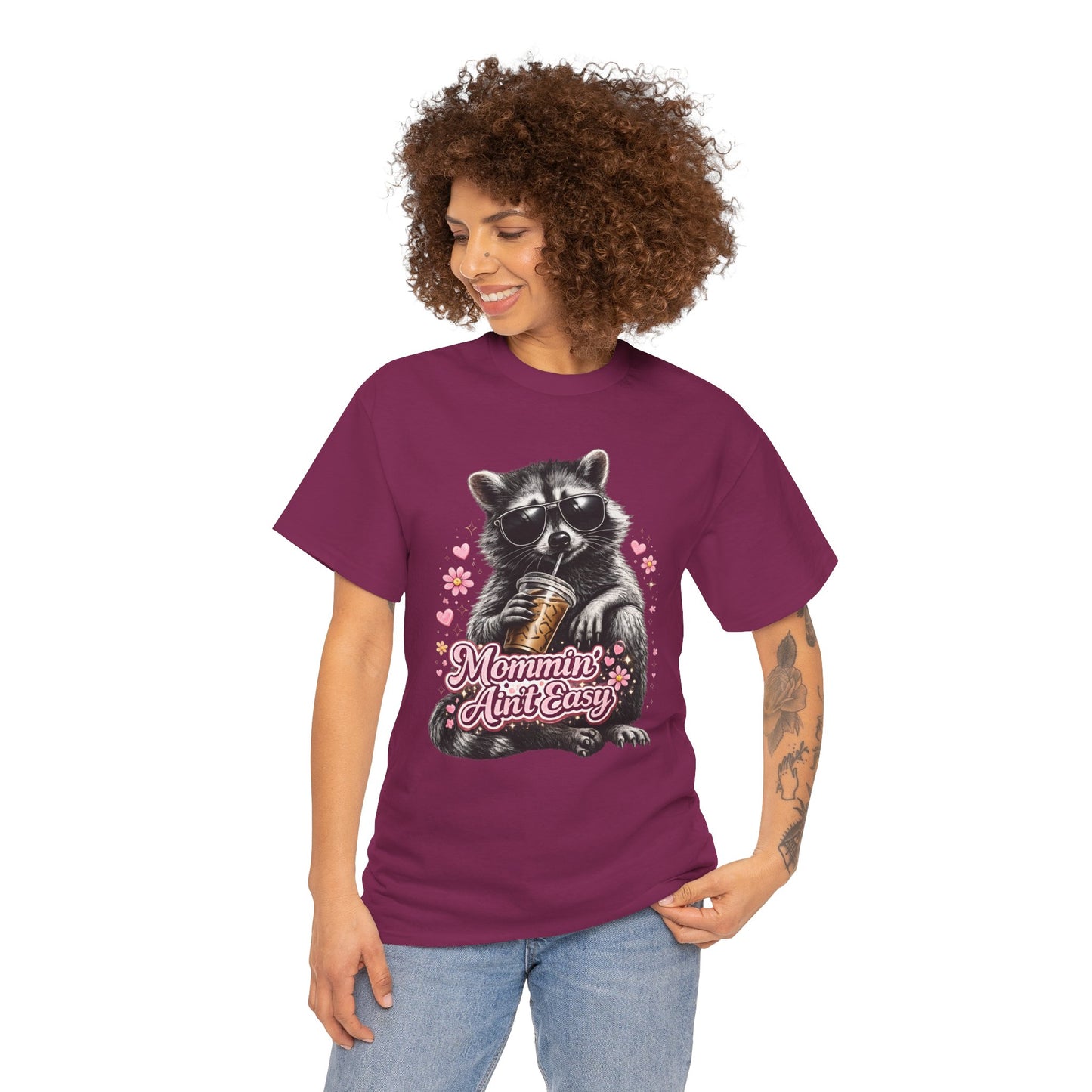 Raccoon Mommin' Ain't Easy T-Shirt