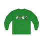 Baseball Players Lineup Long Sleeve Tee