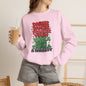 Dasher Dancer Prancer Vixen Holiday Christmas Crewneck Sweatshirt