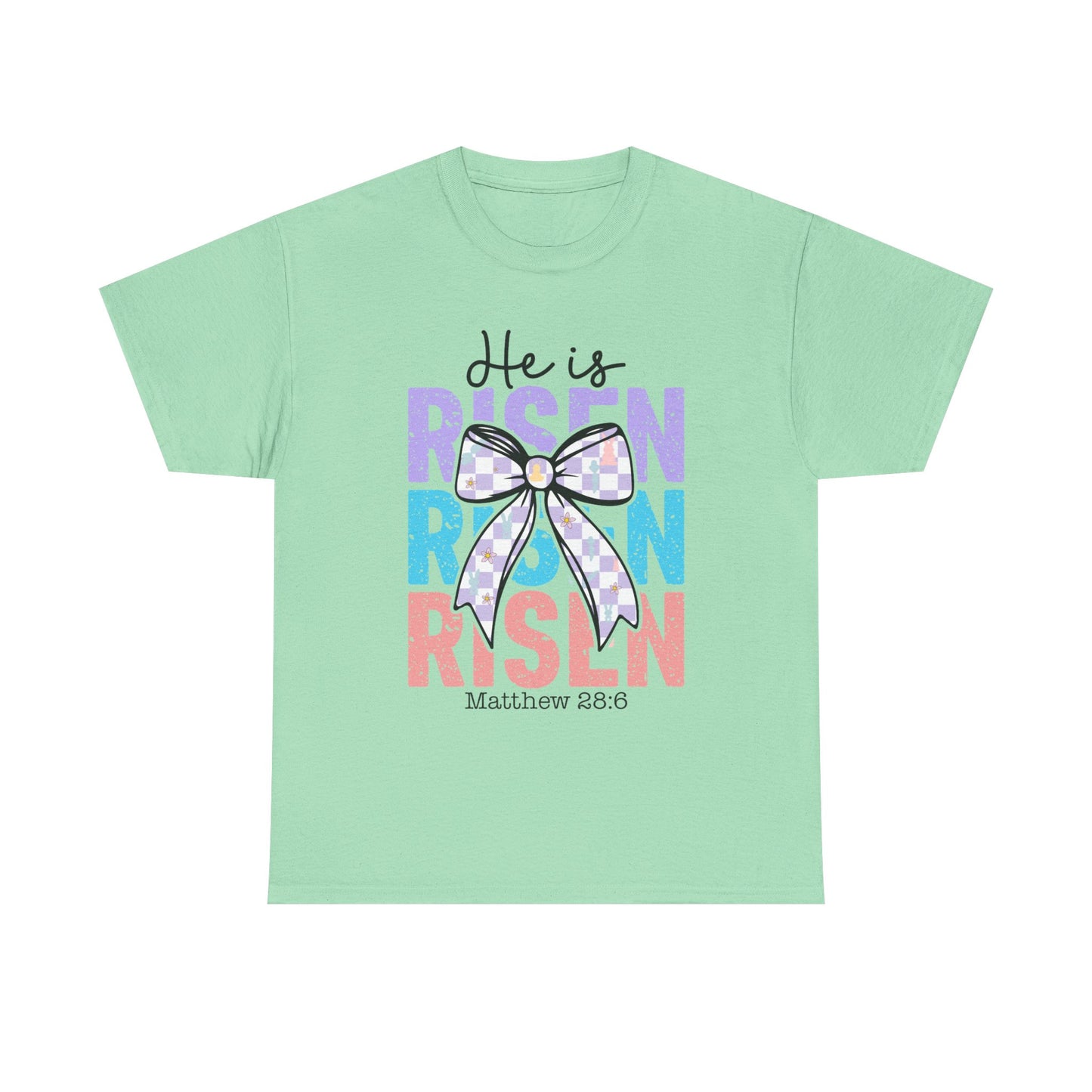 Easter 'He Is Risen' Tee