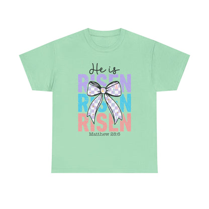 Easter 'He Is Risen' Tee