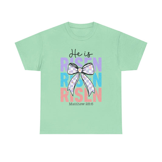 Easter 'He Is Risen' Tee