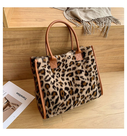 Western Plush Handbag