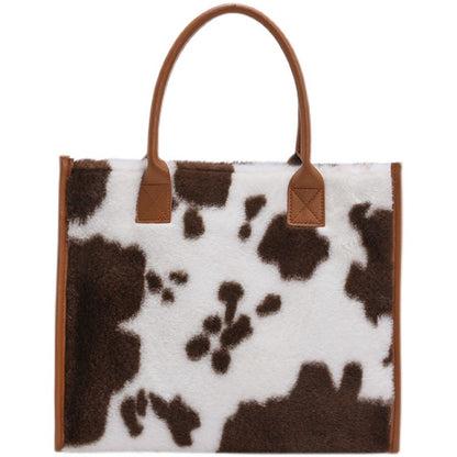 Western Plush Handbag