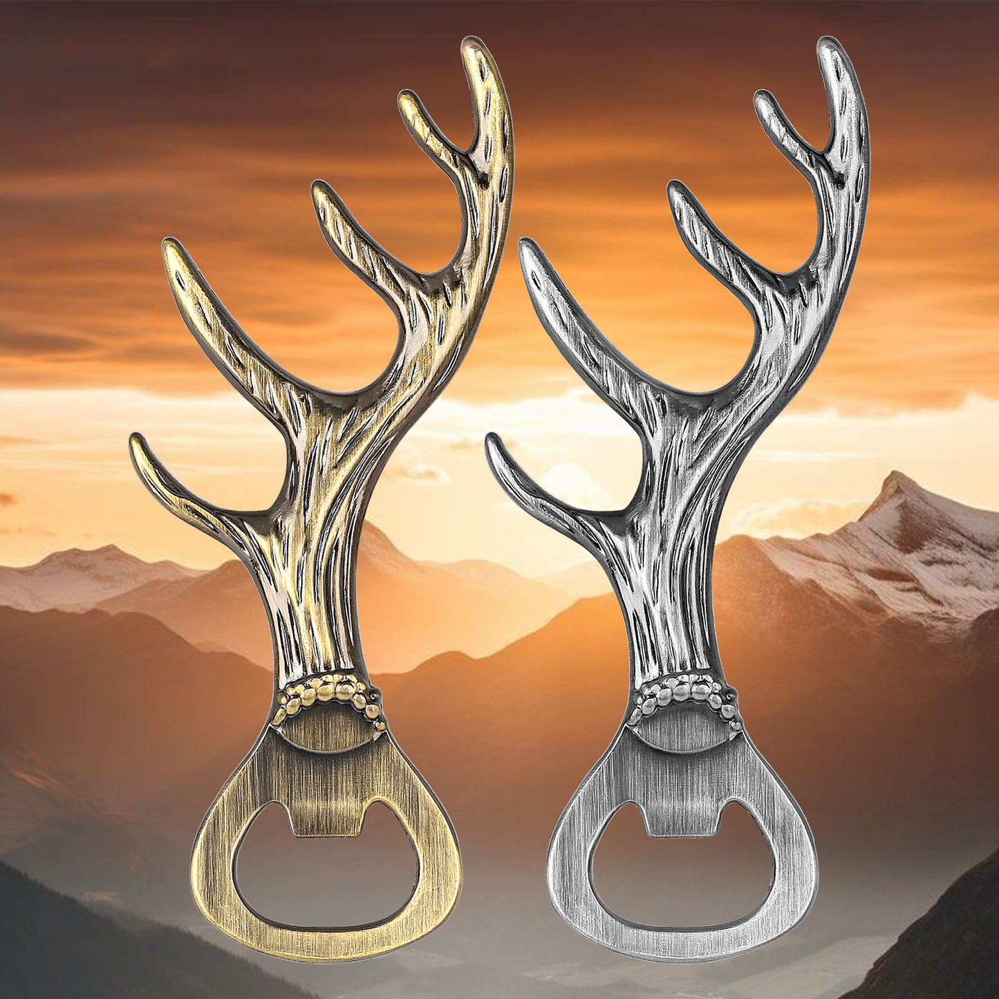 Deer Antler Bottle Opener